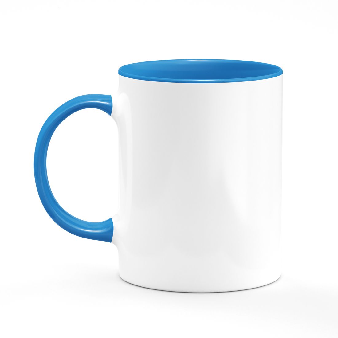 Light Blue Inside/ Handle and White