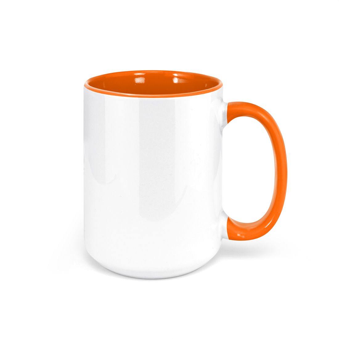 orange Inside/ Handle and White
