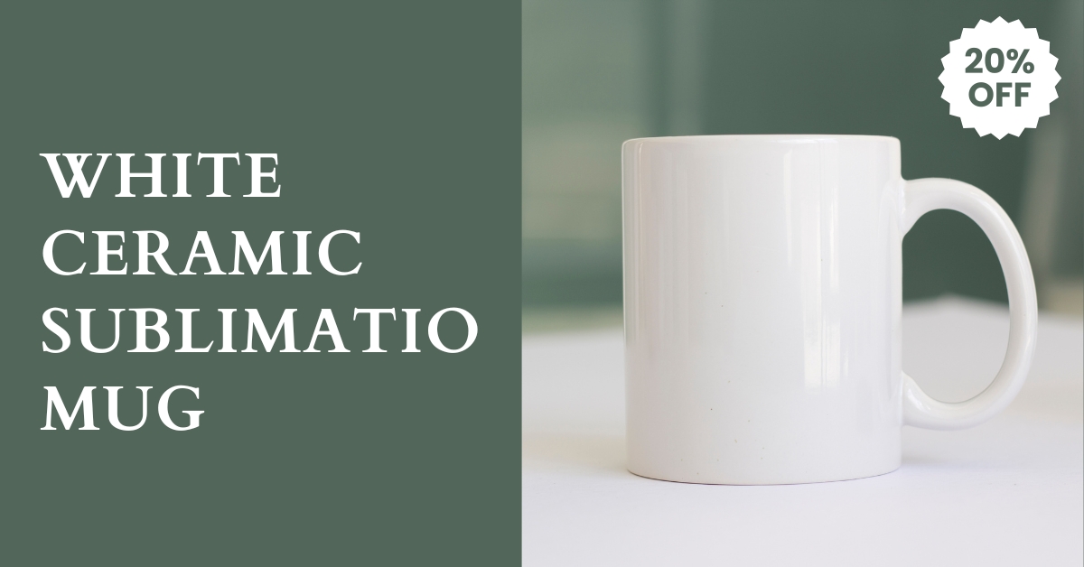 White Ceramic Sublimation Coffee Mug