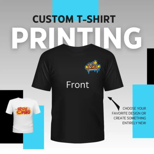 DTF Transfers Black Front